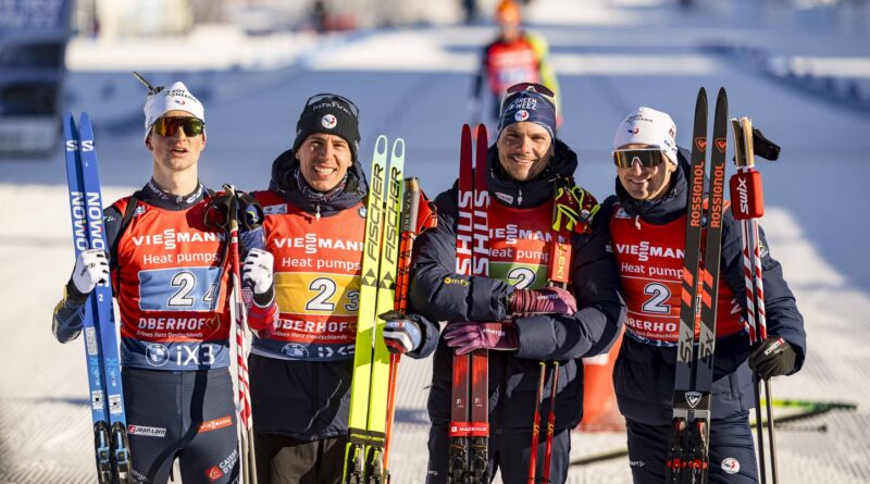Coupe du monde de biathlon 2025/26 : Classement et médailles au 2ème jour à Ruhpolding