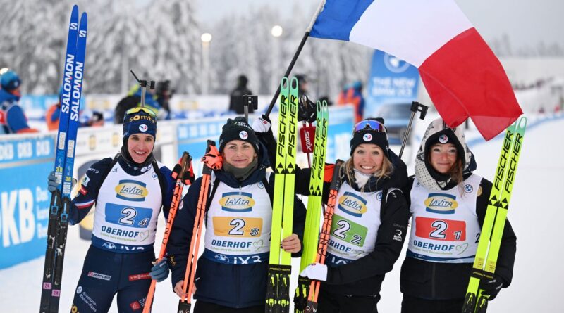 Coupe du Monde de Biathlon : les Françaises remportent le relais d'Oberhof, un mois avant les JO-2026.