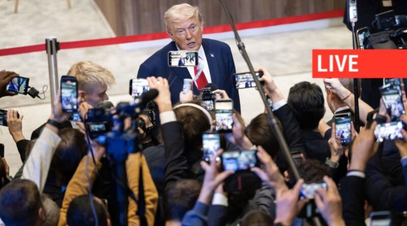 Davos : Trump évoque un accord Groenland avec l'OTAN, menace des surtaxes levée