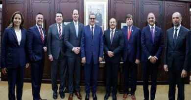 Délégation du Congrès américain rencontre Aziz Akhannouch et Abdeltif Loudyi.