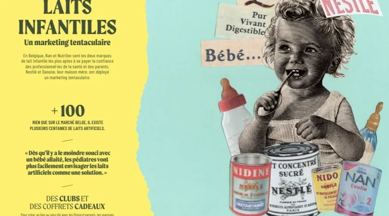 Derrière les laits infantiles, un marketing efficace et bien rodé