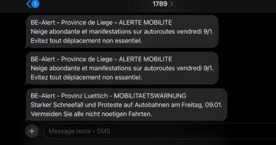 Des habitants reçoivent jusqu'à six messages Be-Alert, le gouverneur précise que ce n'est pas un bug.