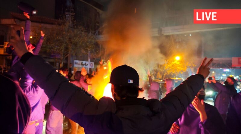 Direct – Manifestations en Iran : "Liberté pour l'Iran, au pied de l'échafaud"