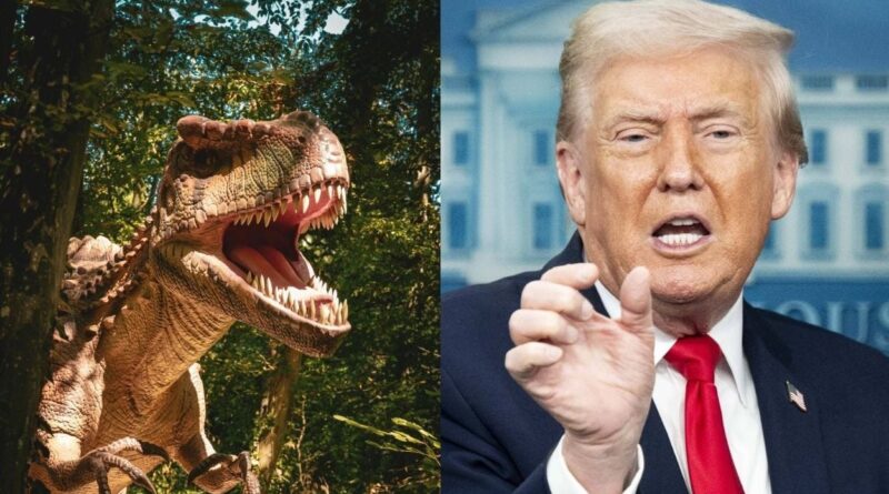 Donald Trump : « C’est un T-Rex » comme le roi des dinosaures ?
