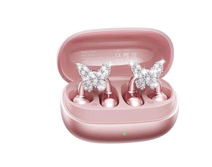 Kinglucky et ses i121 Pro jouent la carte des écouteurs clips bijoux.