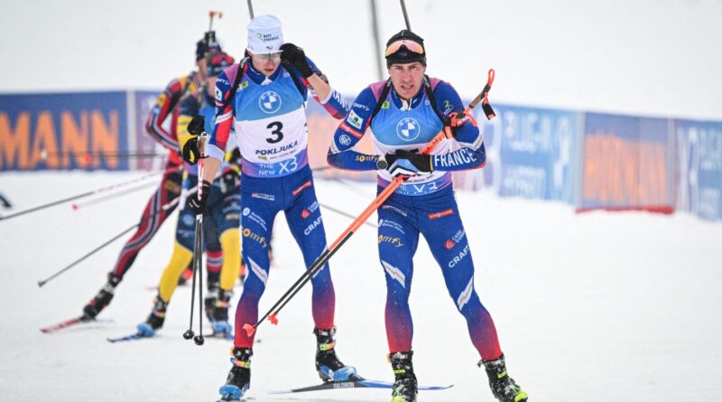 EN DIRECT Biathlon : Les Bleus poursuivent Samuelsson et Giacomel.