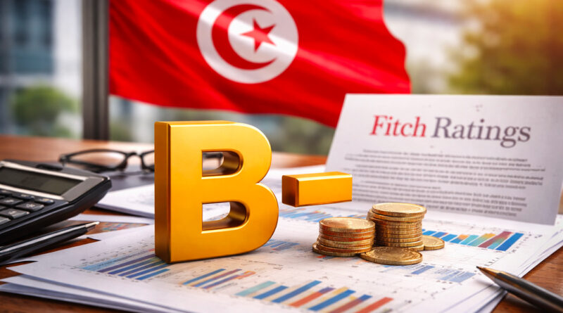 Fitch Ratings confirme la note "B-" de la Tunisie.