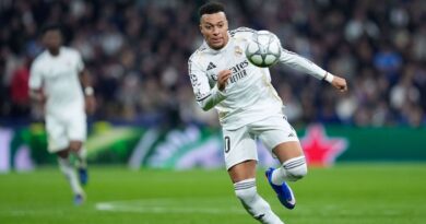 Football : Monaco ne parvient pas à vaincre le Real Madrid et Mbappé en Ligue des champions.