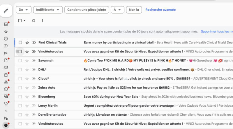 Gmail envahie de publicités ce week-end : explications à découvrir