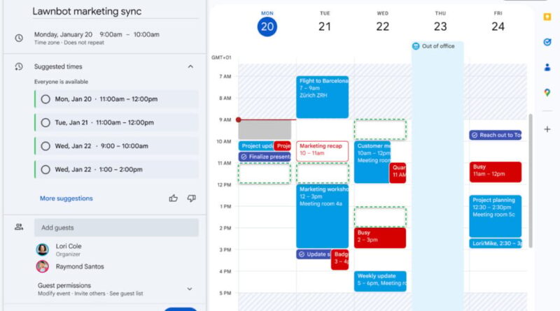 Google Agenda : la nouveauté de Gemini facilite l'organisation des réunions