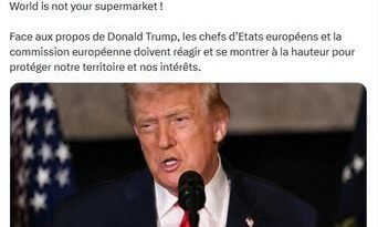 Groenland : « Le monde n’est pas votre supermarché » après Trump et les douanes