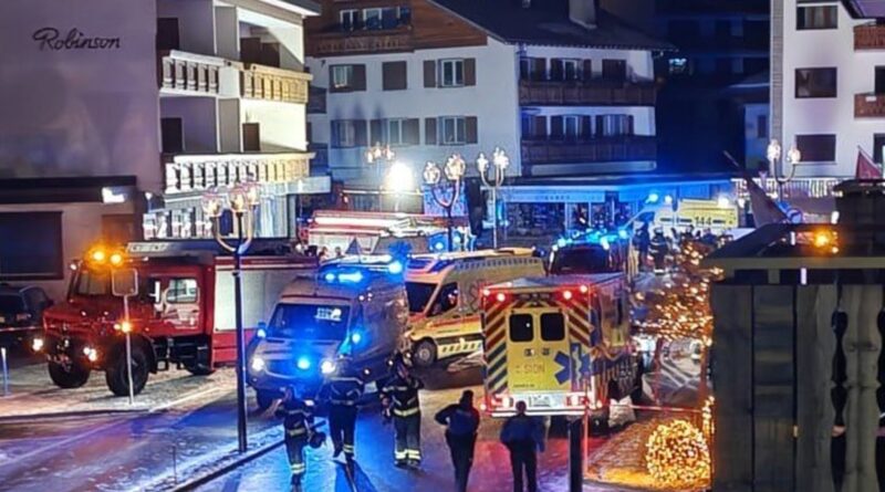 Incendie à Crans-Montana : plusieurs dizaines de "prétendues mortes" et 100 blessés graves.