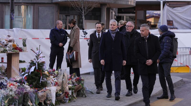 Incendie mortel à Crans-Montana : Instruction pénale contre gérants français du bar