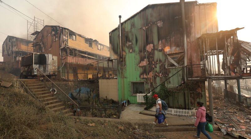 Incendies au Chili : Bilan de 19 morts, feux « hors de contrôle »