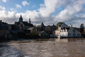 Inondations en Bretagne : vigilance orange prolongée pour une crue sournoise