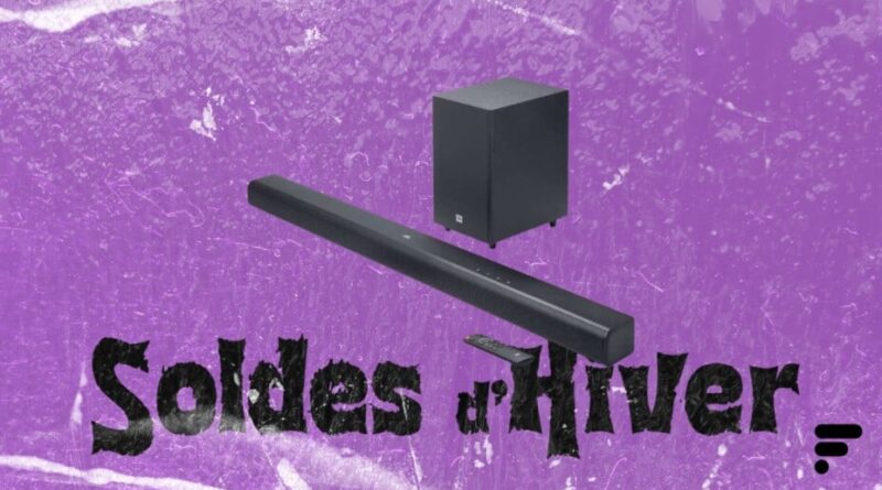 La barre de son JBL à moitié prix pendant les soldes d'hiver