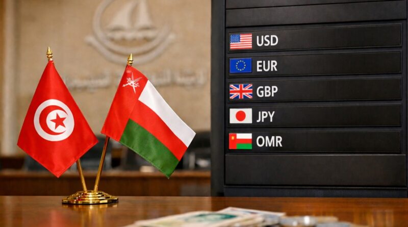 La BCT ne intègre pas le rial omanais dans son tableau officiel.