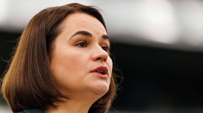 La cheffe de l'opposition biélorusse quitte la Lituanie pour la Pologne.