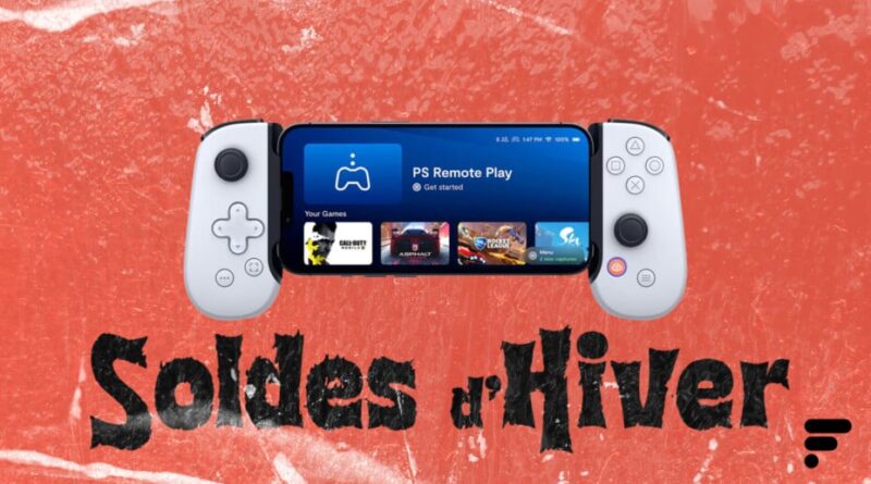 La manette BackBone One Gen 2 Lightning à 50 % de réduction en soldes