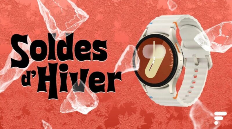 La Samsung Galaxy Watch 7 est en soldes à prix réduit.