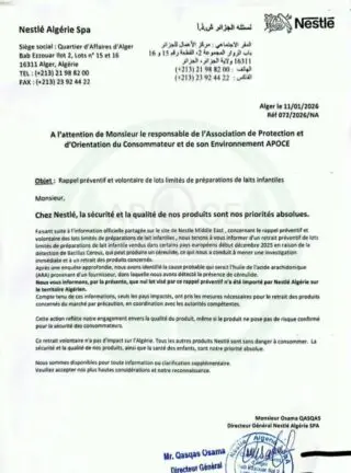 Laits infantiles Nestlé rappelés dans 50 pays : l’Algérie est concernée ?