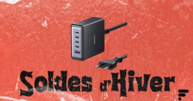 Le chargeur Ugreen 65 W à 5 ports est en soldes : -25 %.