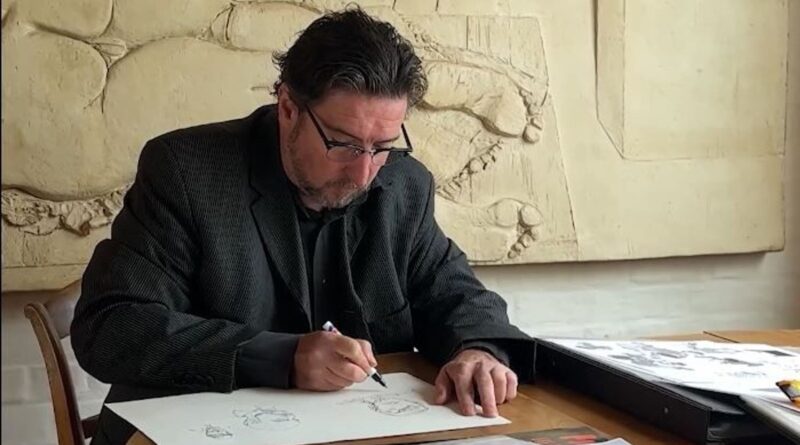 Le dessinateur Martin Leroy, de Binche, est décédé à 52 ans.