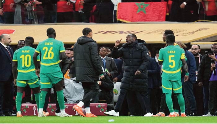 Le président de la FIFA critique l'équipe sénégalaise en finale.