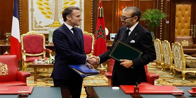 Le Président français met en avant la relation exceptionnelle avec le Maroc.