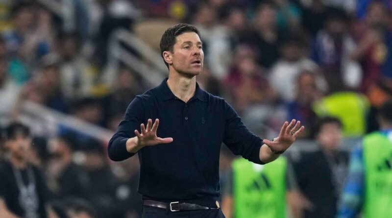 Le Real Madrid ne garde pas Xabi Alonso après la défaite en Supercoupe.