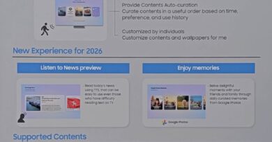 Le système Tizen des TV et vidéoprojecteurs Samsung ne cesse d'évoluer avec plus d'IA.