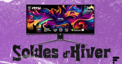 L'écran gaming incurvé de 34 pouces à 50 % de réduction.