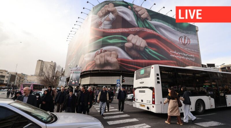 L'Iran menace de frapper des bases américaines en cas d'intervention de Washington.