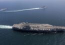 L'USS Abraham Lincoln, porte-avions déployé par Trump au Moyen-Orient