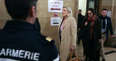 Marine Le Pen accuse le Parlement européen de « pas joué son rôle » lors de son procès.