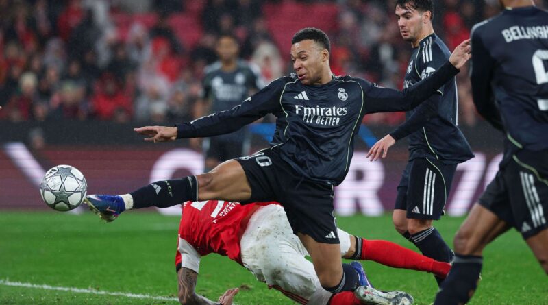 Mbappé furieux après la défaite du Real Madrid contre Benfica