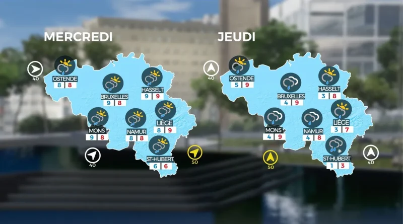 Météo en Belgique : conditions glissantes sur l'est et le sud avant redoux