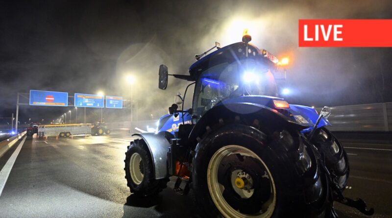 Mobilisation des agriculteurs : blocages sur autoroutes en Wallonie contre le Mercosur