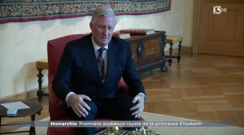 Monarchie : la princesse Élisabeth assistait à deux audiences royales cette semaine