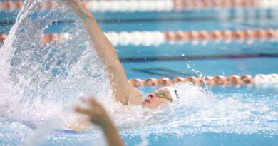 Natation : Léo Marchand battu par Yohann Ndoye-Brouard au 200 m dos à Austin