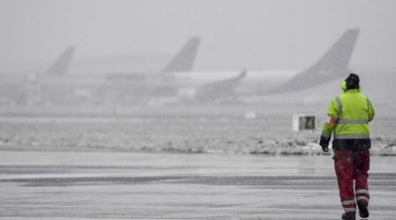 Neige en Belgique : retards sur tous les vols mercredi à Brussels Airport