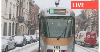 Neige en Belgique : transports en commun reprennent, 43 vols annulés.