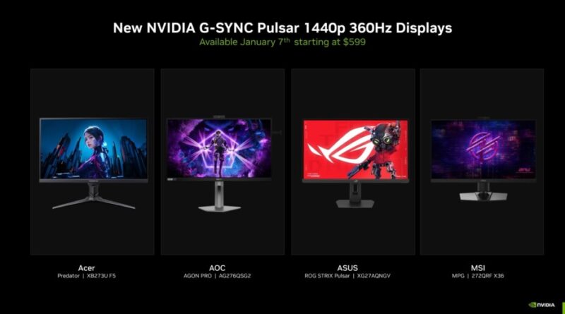 Nvidia ne corrige pas le plus gros défaut des écrans joueurs.