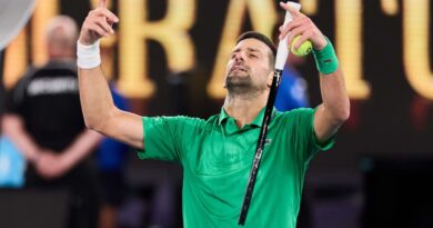Open d'Australie : Djokovic atteint les 8es, Osaka ne participe pas