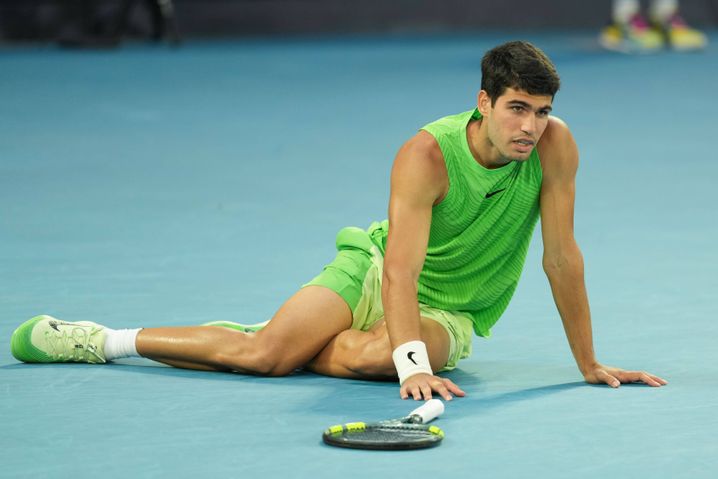 Carlos Alcaraz alias la petite sirène.