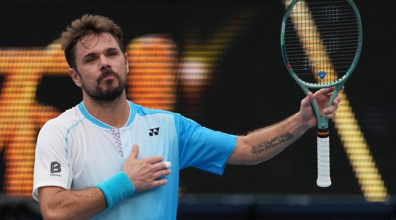 Open d'Australie : Wawrinka, « Je ne fais pas une année d'au revoir »