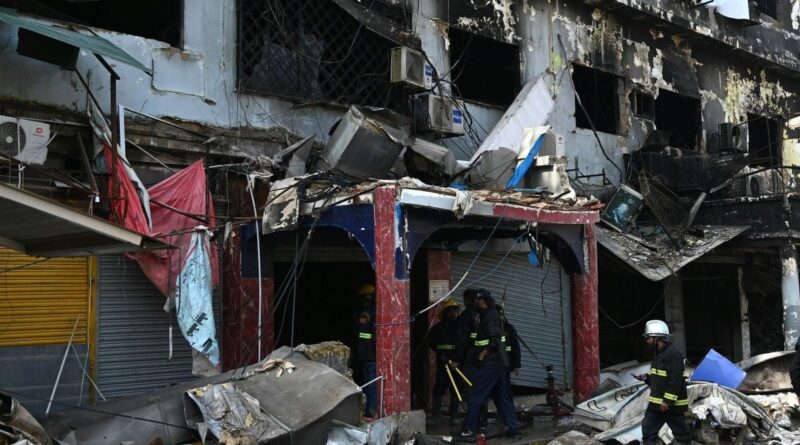 Pakistan : 67 morts suite à l'incendie d'un grand centre commercial