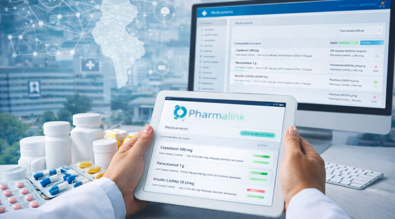 Pharmalink digitalise en temps réel les commandes de médicaments.