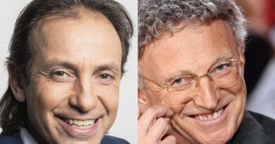 Philippe Candeloro et Nelson Monfort dans « Les Apprentis champions au ski »