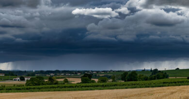 Pluies éparses attendues sur le nord du pays, temps instable